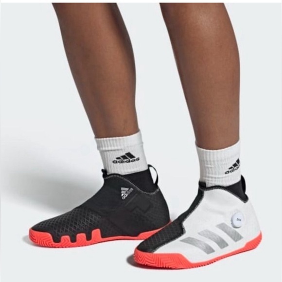 adidas Other - NWT ADIDAS Men's STYCON BOA Color:Cloud White-Silver Metallic-Solar
Red Size 7.5